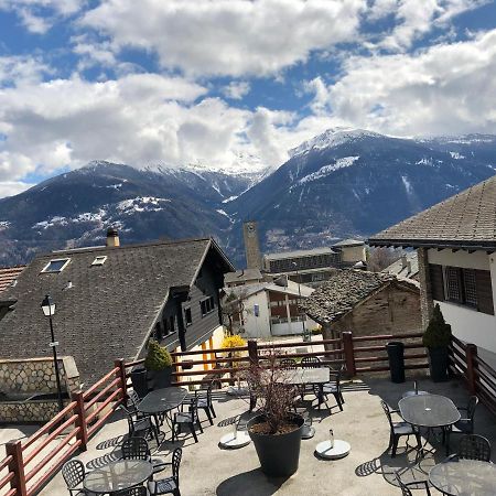 Cafe Cher-Mignon Et Chambres D'Hotes Chermignon-d'en Haut Exterior photo