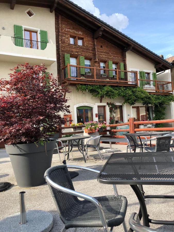 Cafe Cher-Mignon Et Chambres D'Hotes Chermignon-d'en Haut Exterior photo